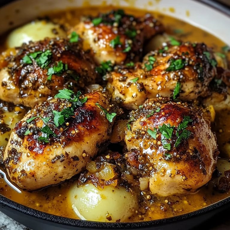 French Mustard Chicken: An Incredible Ultimate Recipe with 5 Steps