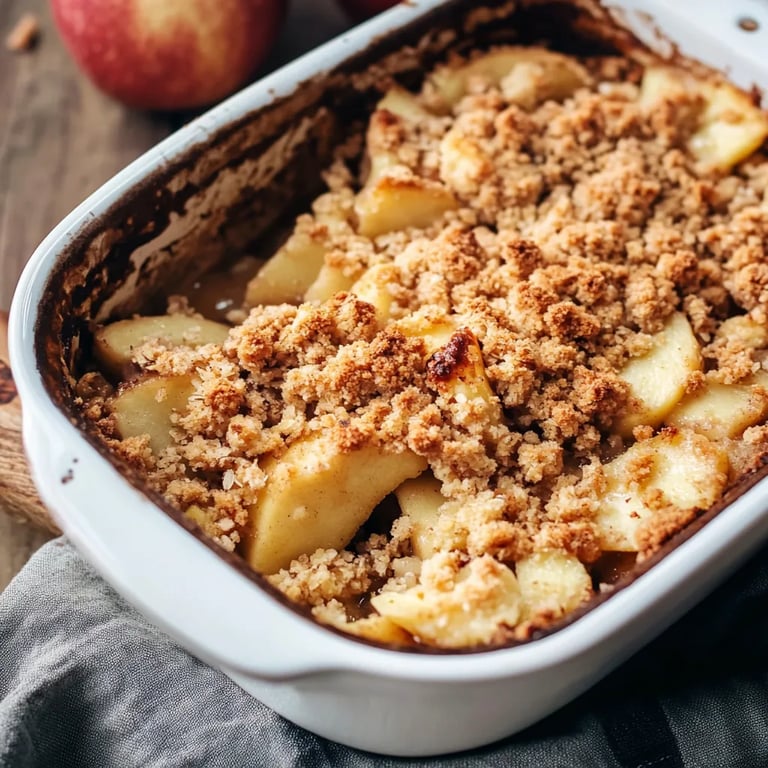 Apfel-Crumble