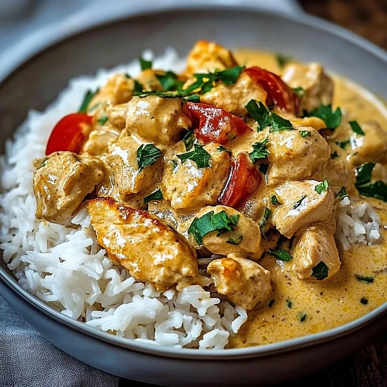 Creamy Chicken and Rice