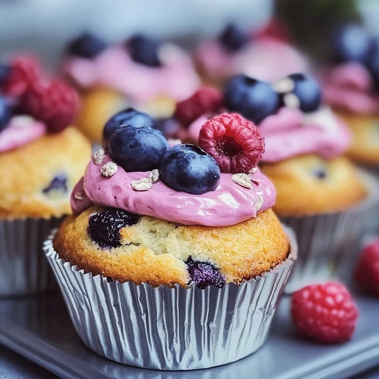 Muffins de Iogurte e Mirtilos: Uma Receita Incrível e Definitiva para Todos