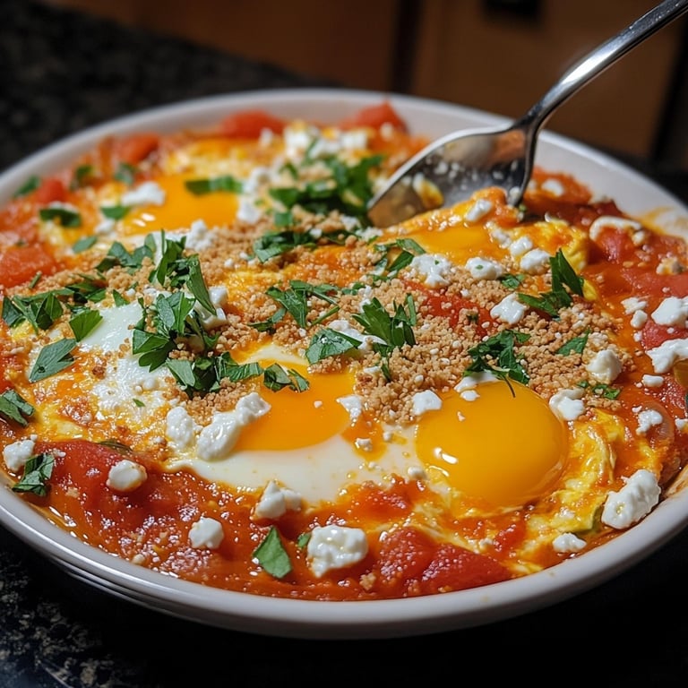 Internationale-Küche-Shakshuka mit Feta