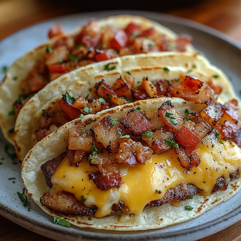 Frühstücks-Tacos mit Speck und Käse: 5 Unglaubliche Ultimative Rezepte