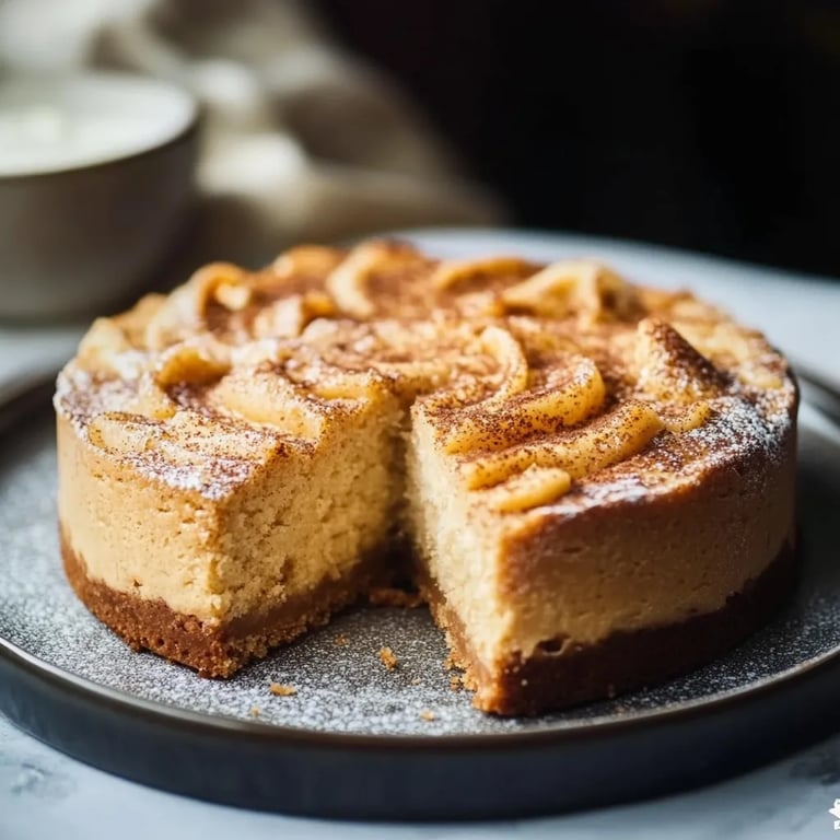 Snickerdoodle-Käsekuchen