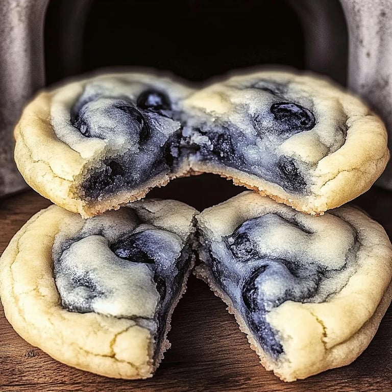 Lemon Blueberry Cookies