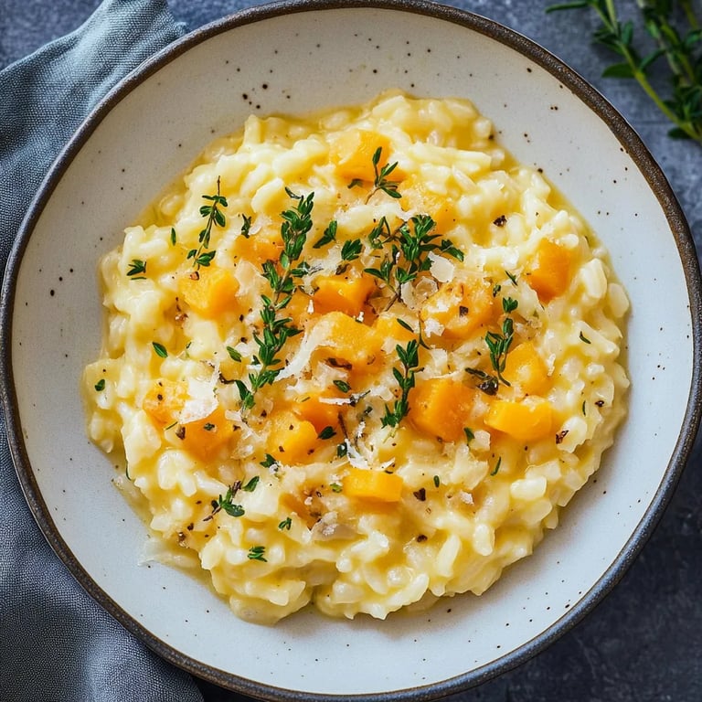Kürbisrisotto
