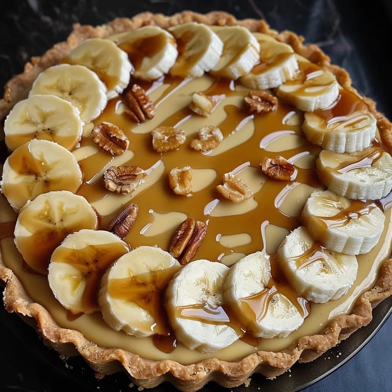 Easy & Tasty Banana Pie