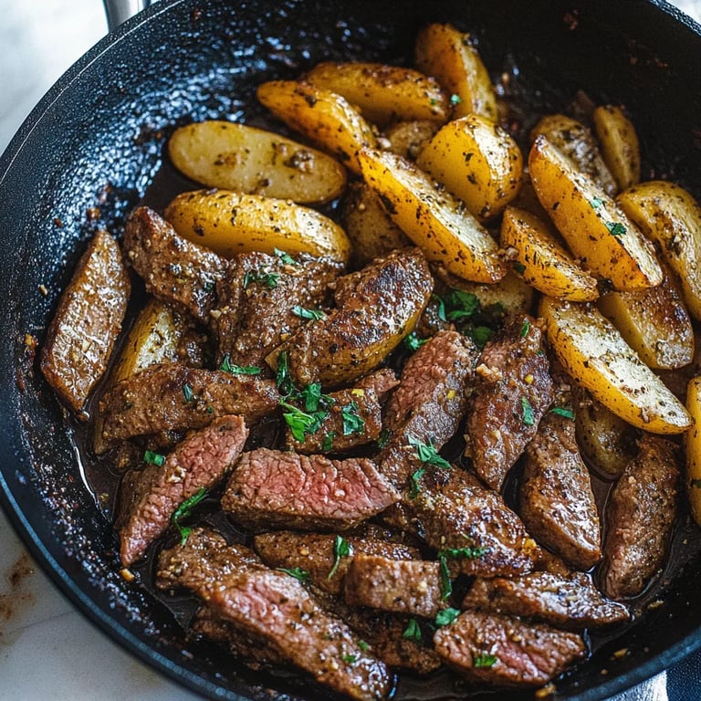 Garlic Butter Steak and Potatoes Skillet: An Amazing Ultimate Recipe