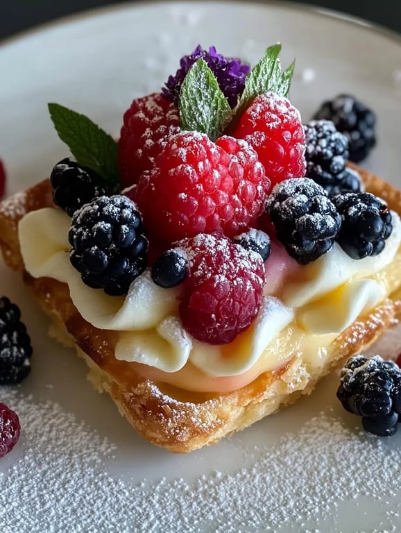 Berry Custard Pastries