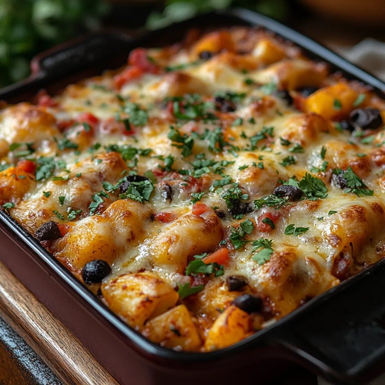 Cazuela de Enchiladas de Desayuno Superquesosa: Una Increíble Receta Última