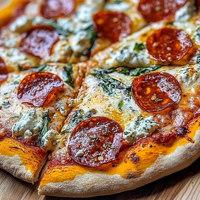 Scharfe Honig-Peperoni-Pizza mit Ricotta: Ein Unglaubliches Ultimatives Rezept