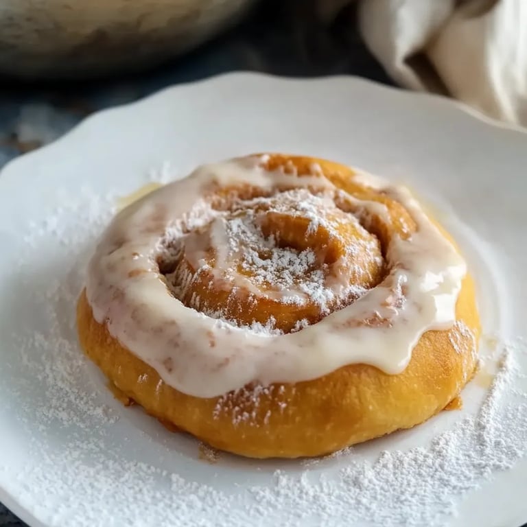 Pumpkin Cinnamon Rolls with Brown Butter Frosting