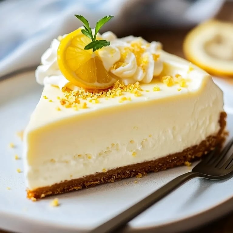 Enkel citroncheesecake utan bakning: Ett fantastiskt ultimat recept