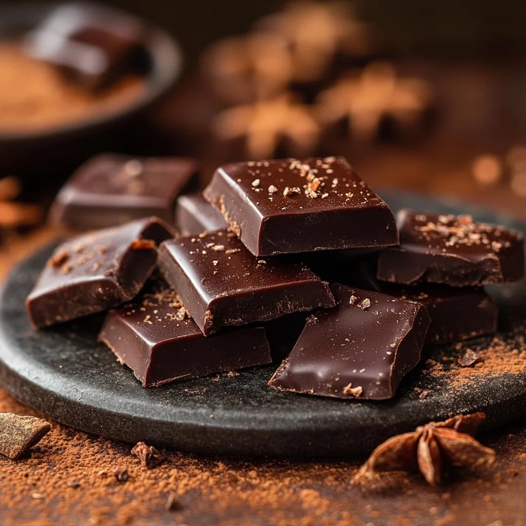 Saftiges Schoko-Gewürz-Konfekt