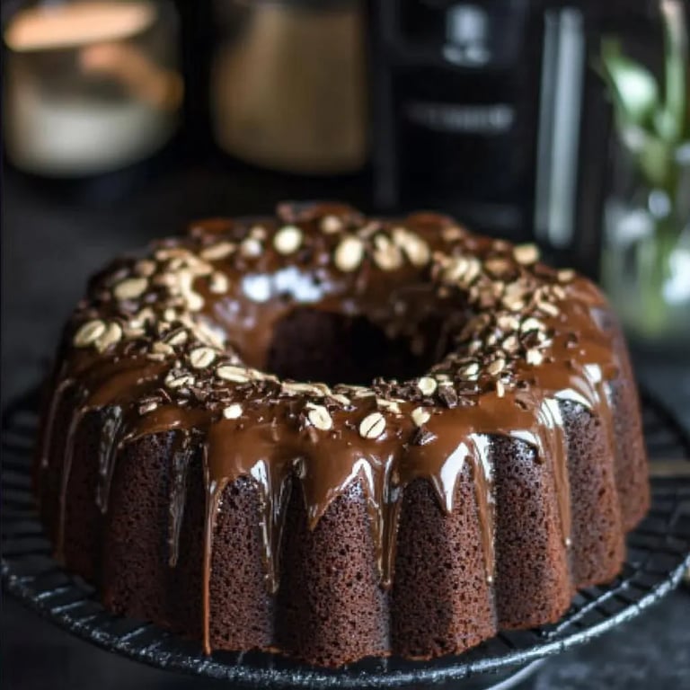 Saftiger Schokoladen-Espresso-Kuchen