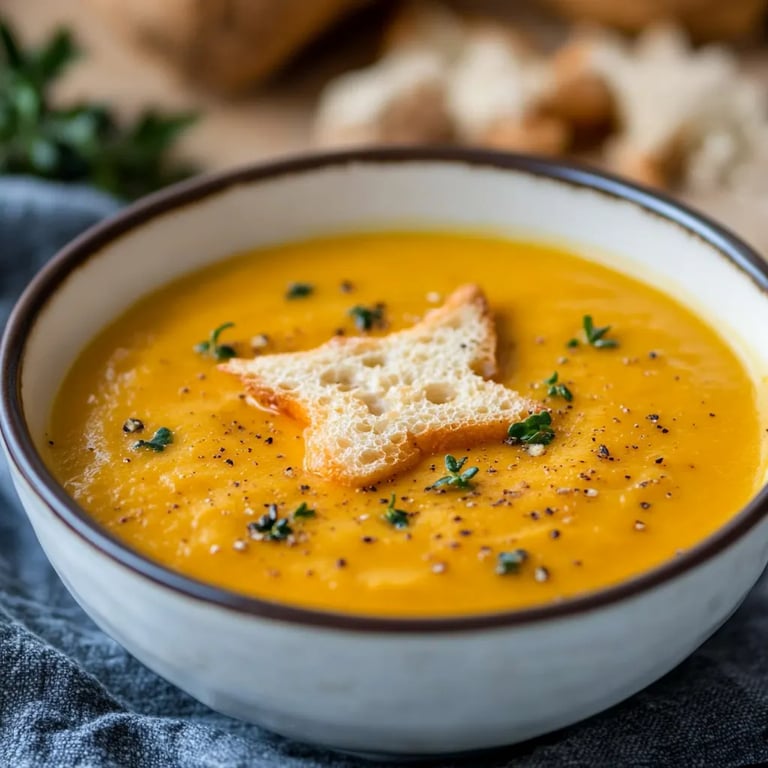 Klassische Weihnachtssuppe