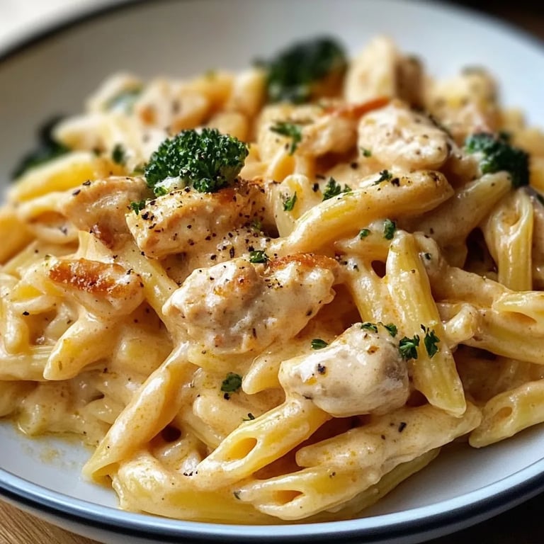 Hähnchen-Brokkoli-Pasta