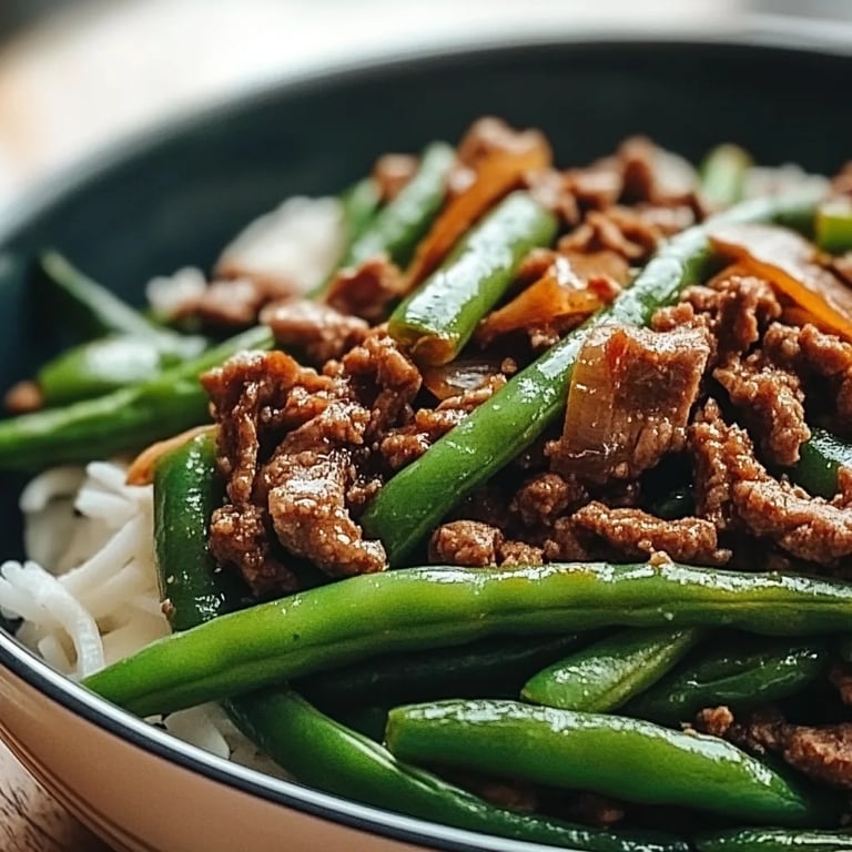 The Best Ground Pork w/ Green Beans Dinner: An Incredible Essential Recipe