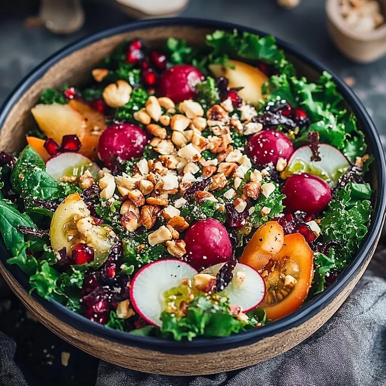 Grünkohl Salat