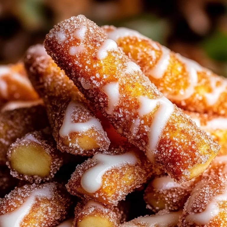 Apfelpommes aus der Heißluftfritteuse