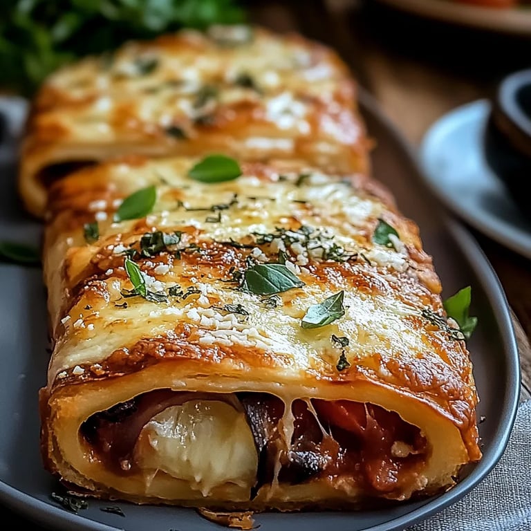 Blätterteig-Stromboli