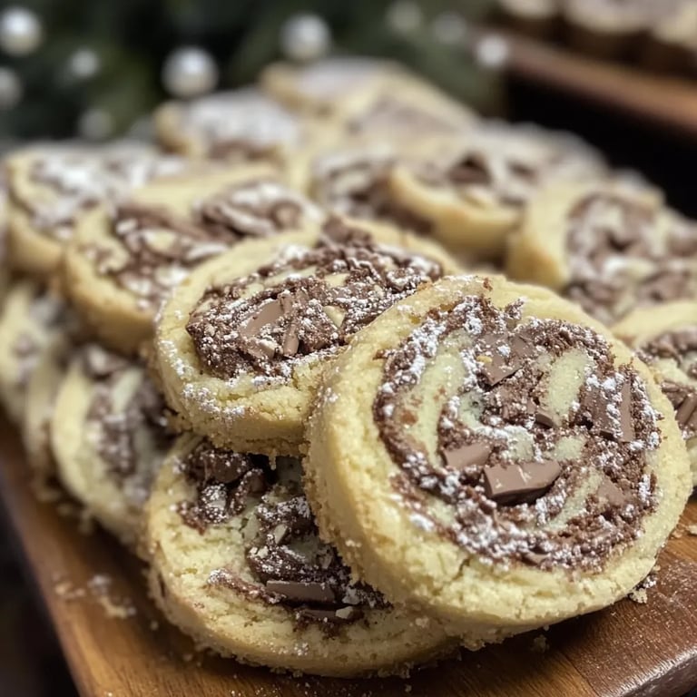 Baumstamm-Plätzchen