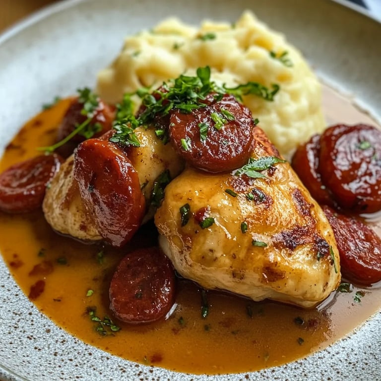 Poulet Fondant au Chorizo : Une Recette Incroyable Ultime à Découvrir