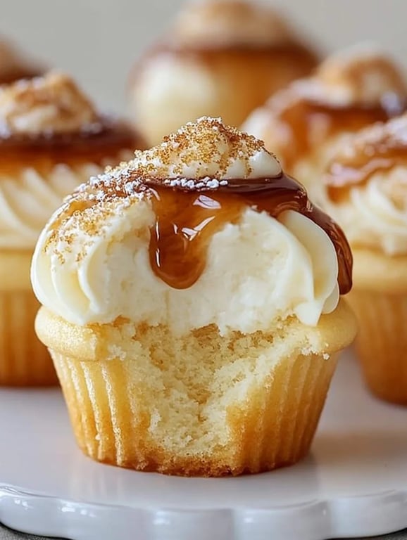 Delicious Vanilla Bean Crème Brûlée Cheesecake Cupcakes