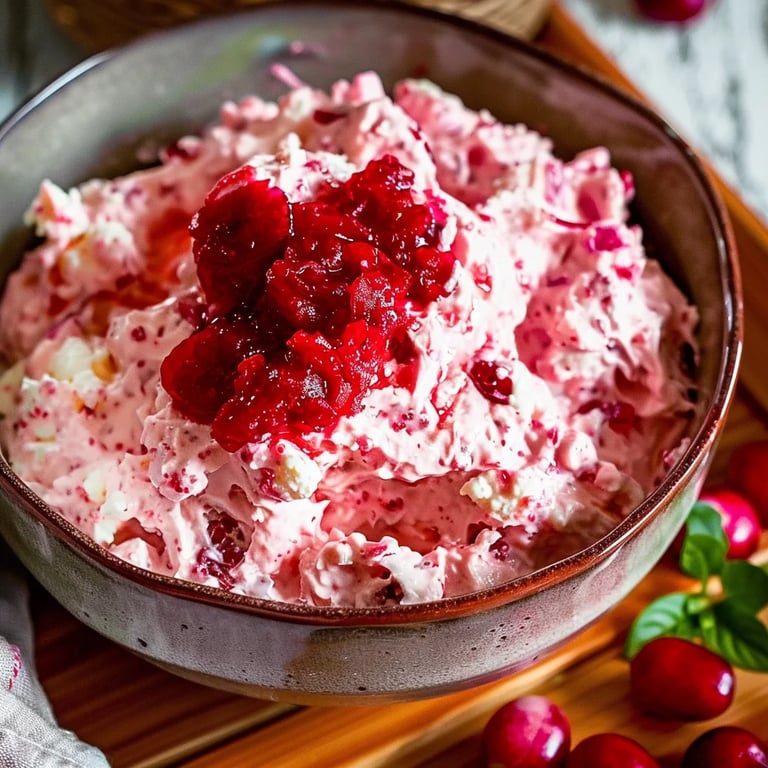 Easy Cranberry Cream Cheese Spread Dip Appetizer Recipe