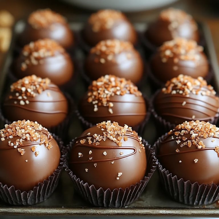 Trufas de Fudge de Caramelo Salado Fáciles: ¡Una Increíble Receta Última!