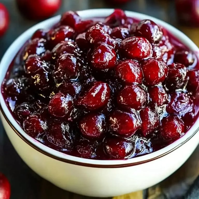 Homemade Cranberry Sauce
