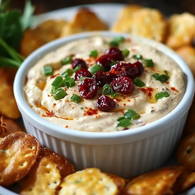 Spicy Cranberry Jalapeño Dip Appetizer