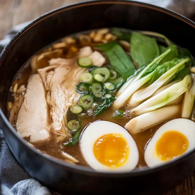 Homemade Ramen Broth Recipe