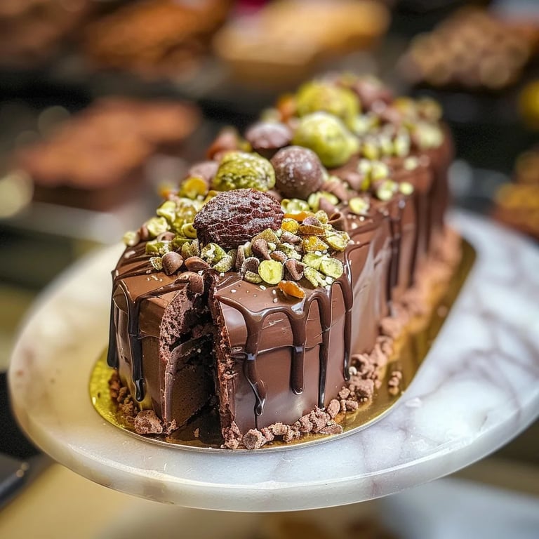 Brownie de Chocolate Dubai