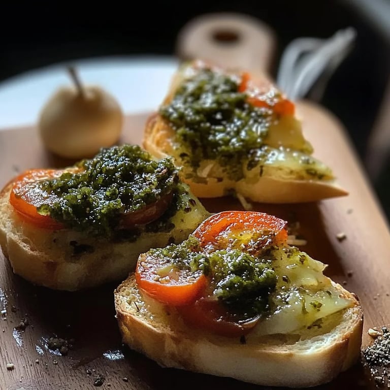 Basilikum-Pesto-Käse-Blätterteig-Weihnachtsbaum