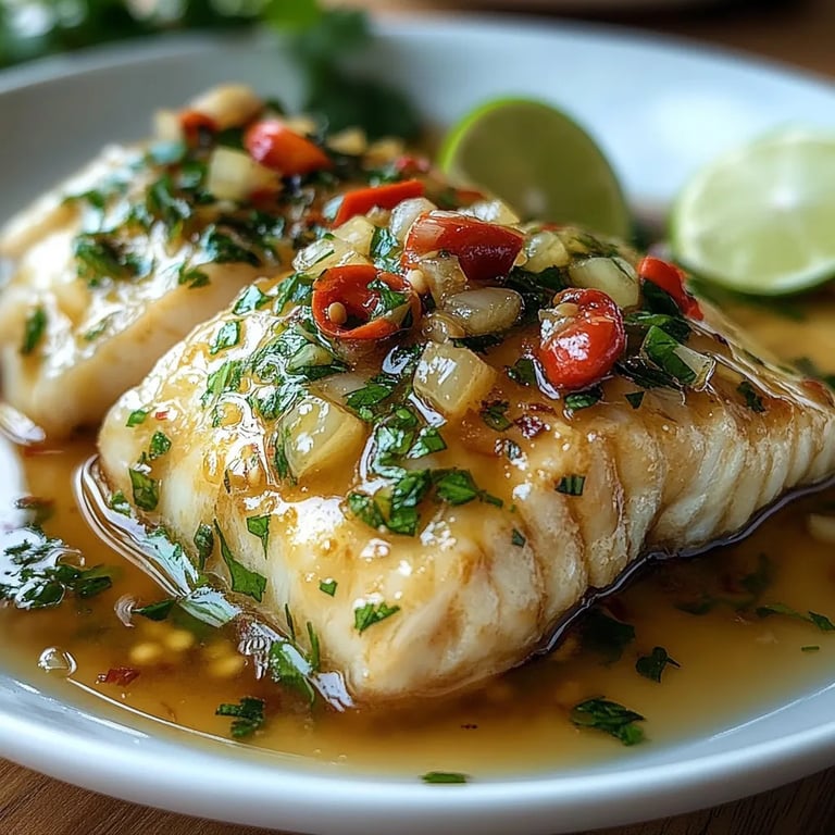 <p>Thai Lime-Garlic Steamed Fish: An Incredible Ultimate Recipe</p>