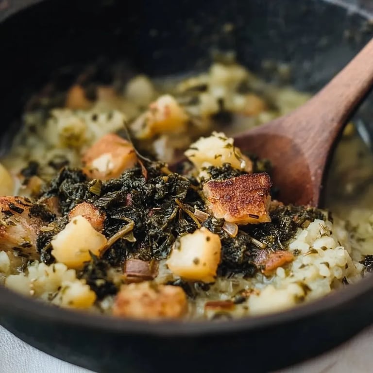 Veganer Grünkohl Eintopf