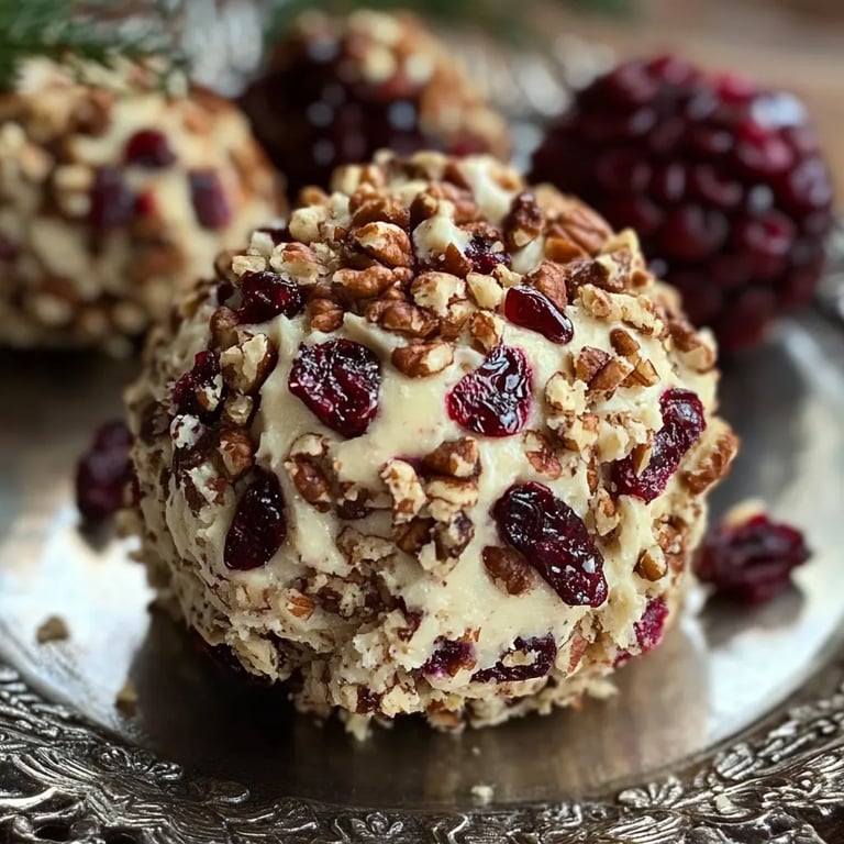 Cranberry Pecan Cream Cheese Ball