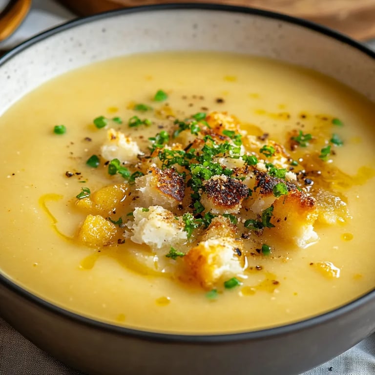 Omas Blumenkohlsuppe