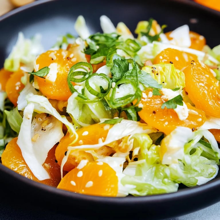 Chinakohlsalat mit Mandarinen