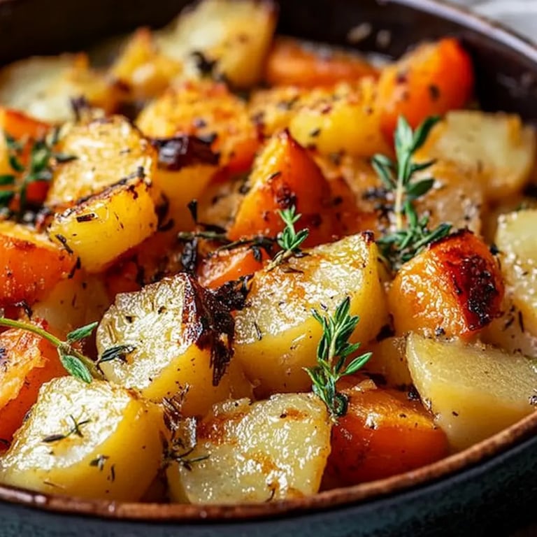 Kartoffel-Karotten-Auflauf