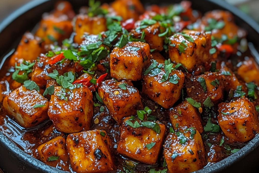 Indisches Chili Paneer: Ein Unglaublich Ultimatives Rezept für 4