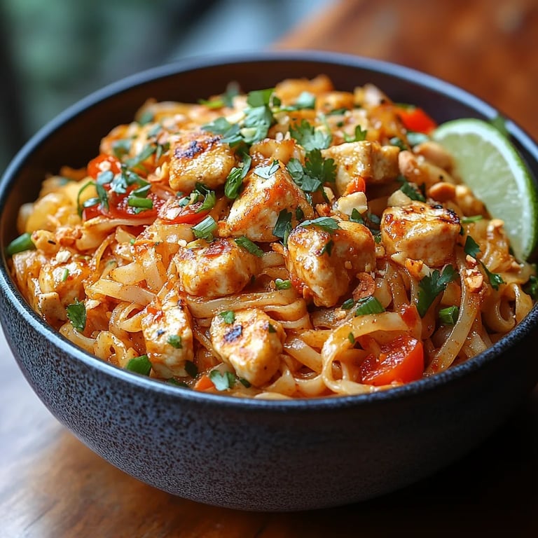 Instant Pot Hähnchen Pad Thai: Ein Unglaublich Ultimatives Rezept für 4 Personen