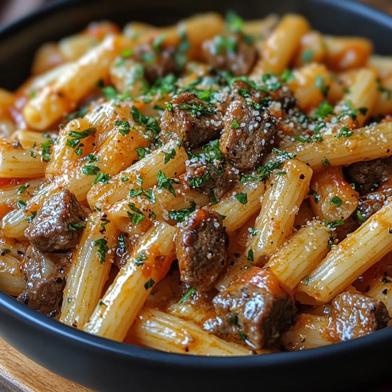 Pasta Cremosa de Carne: Una Increíble Receta Última