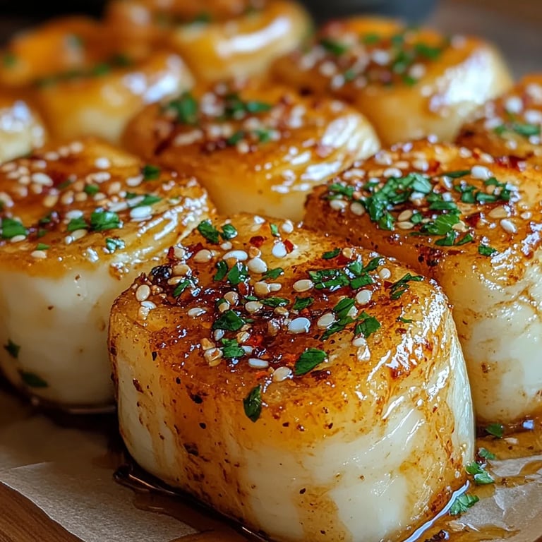 Oven Fried Feta Rolls with Chili Honey: An Incredible Secret Recipe