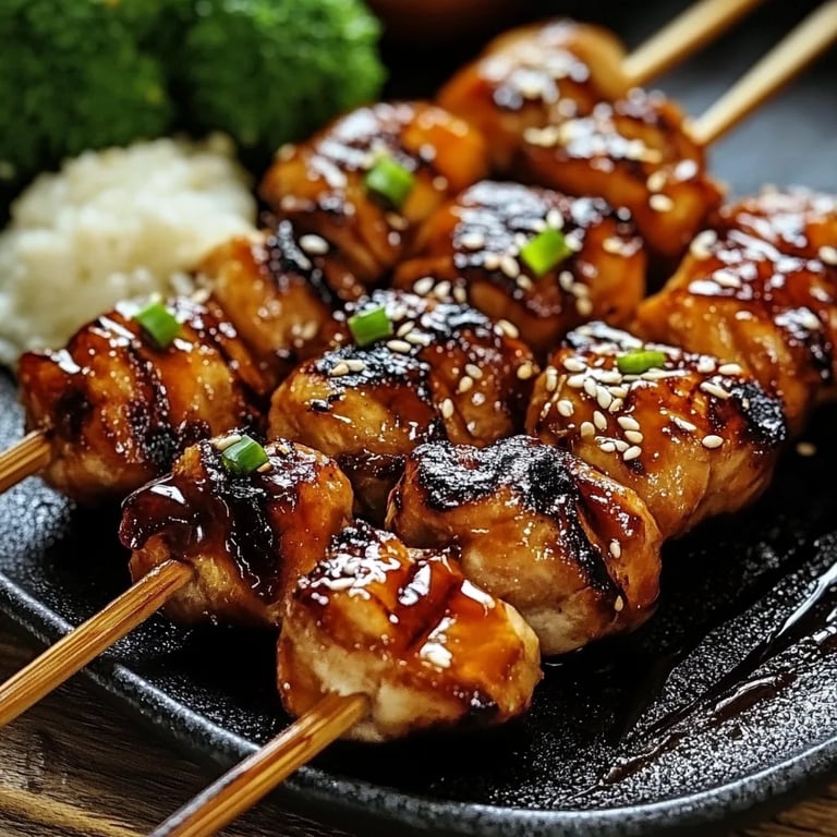 Chicken Yakitori – Juicy, Grilled & Glazed Perfection