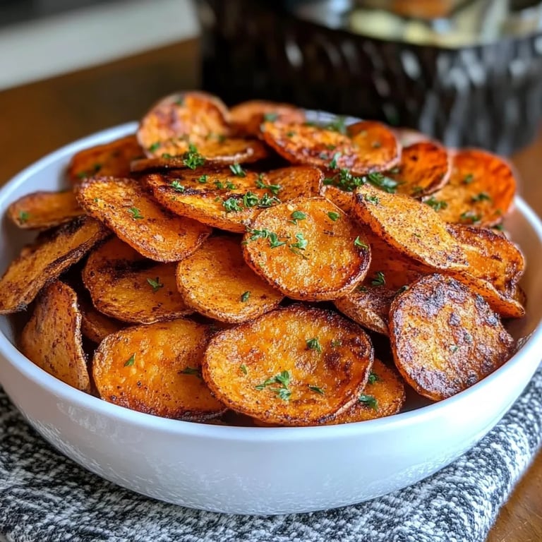 <p>Air Fryer Sweet Potato Chips: An Amazing Ultimate Recipe</p>