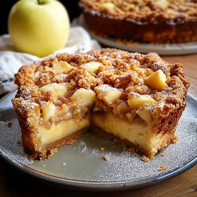 Streuselkuchen mit Äpfeln