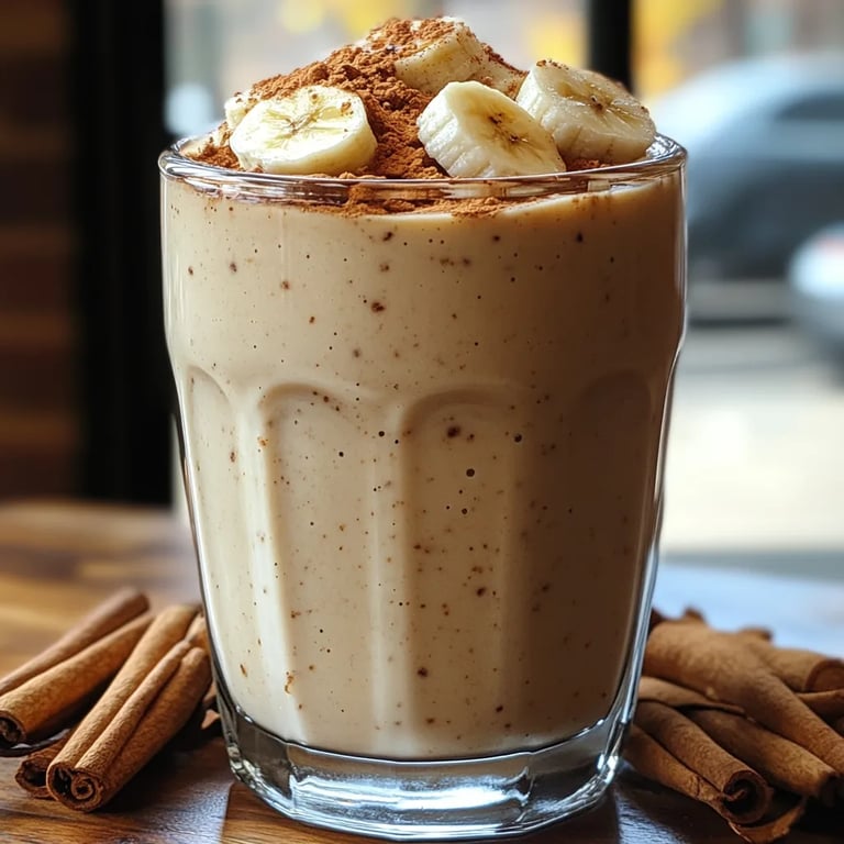 Batido de Plátano con Vainilla y Canela: La Increíble Receta Secreta