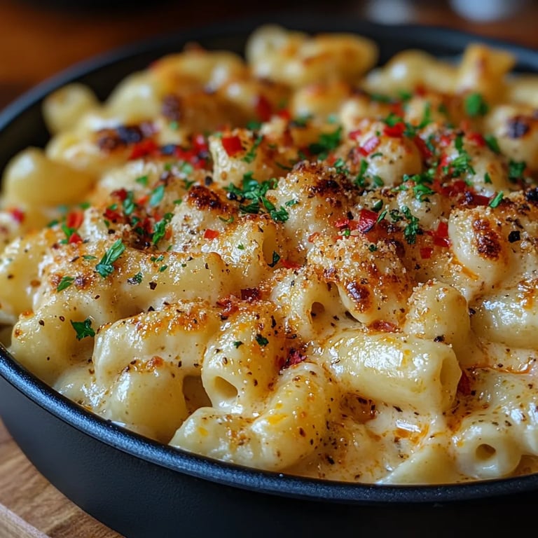 Macarrones con Queso y Pollo a la Miel y Pimienta: Una Increíble Receta Última