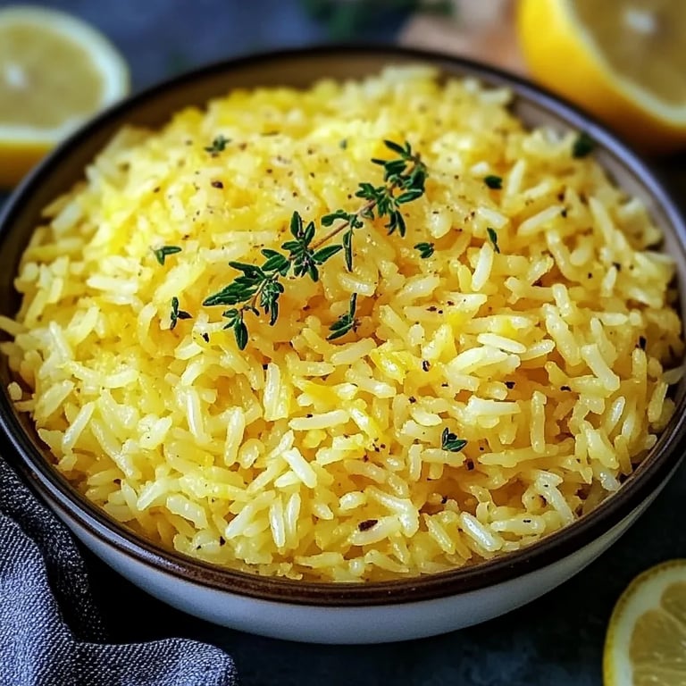 Easy Greek Lemon Rice Recipe